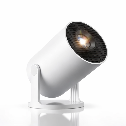 Portable Smart Mini Projector — 1080P HD, WiFi & Bluetooth, Built-in Apps, Indoor & Outdoor